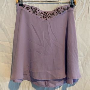 Urban Outfitters Lavender Beaded Skirt